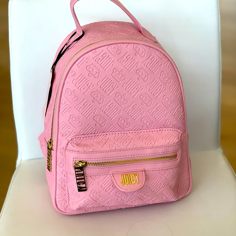 Juicy Couture Flamingo Denise royal sport mini backpack BRAND NEW